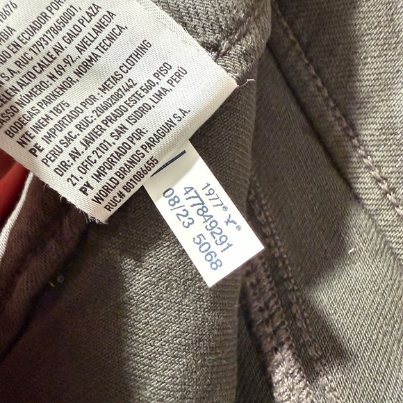 NWT American Eagle Pants Womans 16 Gray Super High Rise Baggy Wide Leg Stretch - Picture 15 of 16